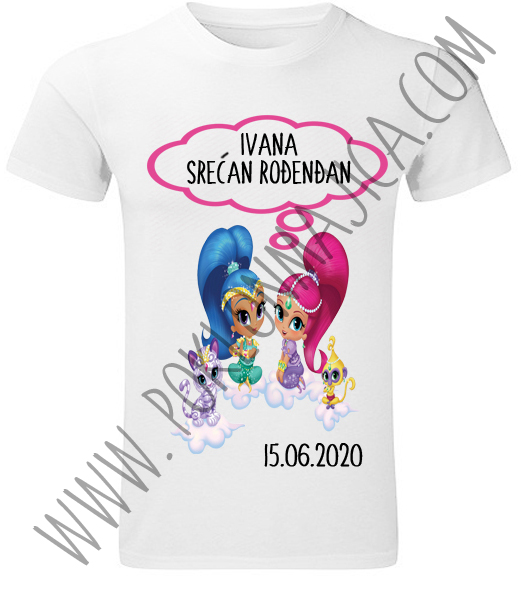 Poklon za rodjendan  deca/Majice sa stampom za decu/svetlucava i sjajna.jpg